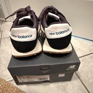 New Balance Athletic Shoes - Black, White, Purple